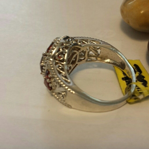 Mozambique Garnet white topaz*FINAL* - Picture 3 of 3